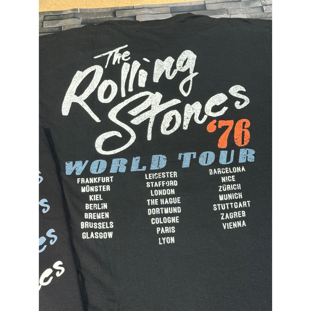 ROLLING STONES BLACK TOUR TEE - 4XL