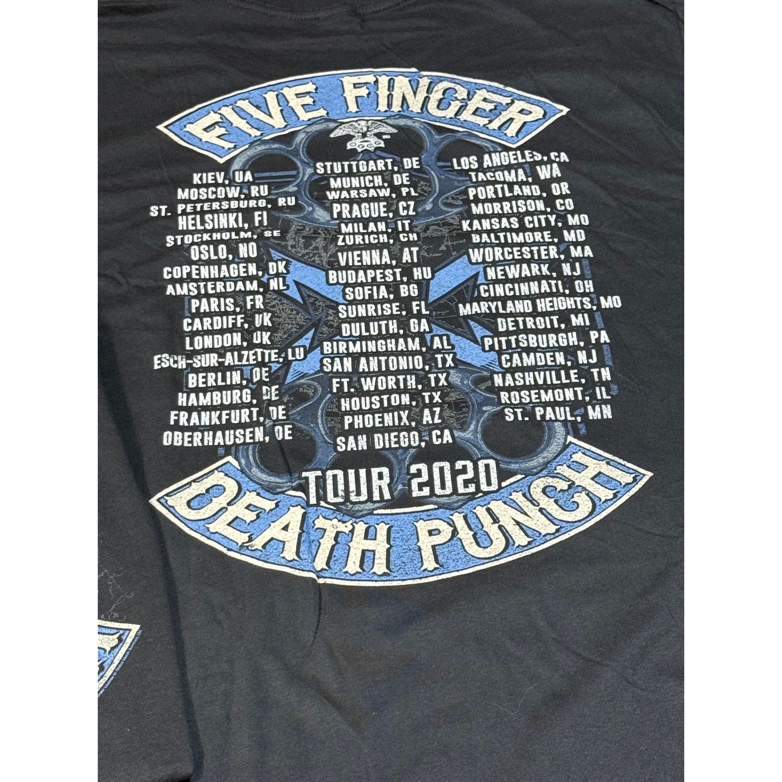 FIVE FINGER DEATH PUNCH TOUR TEE - M