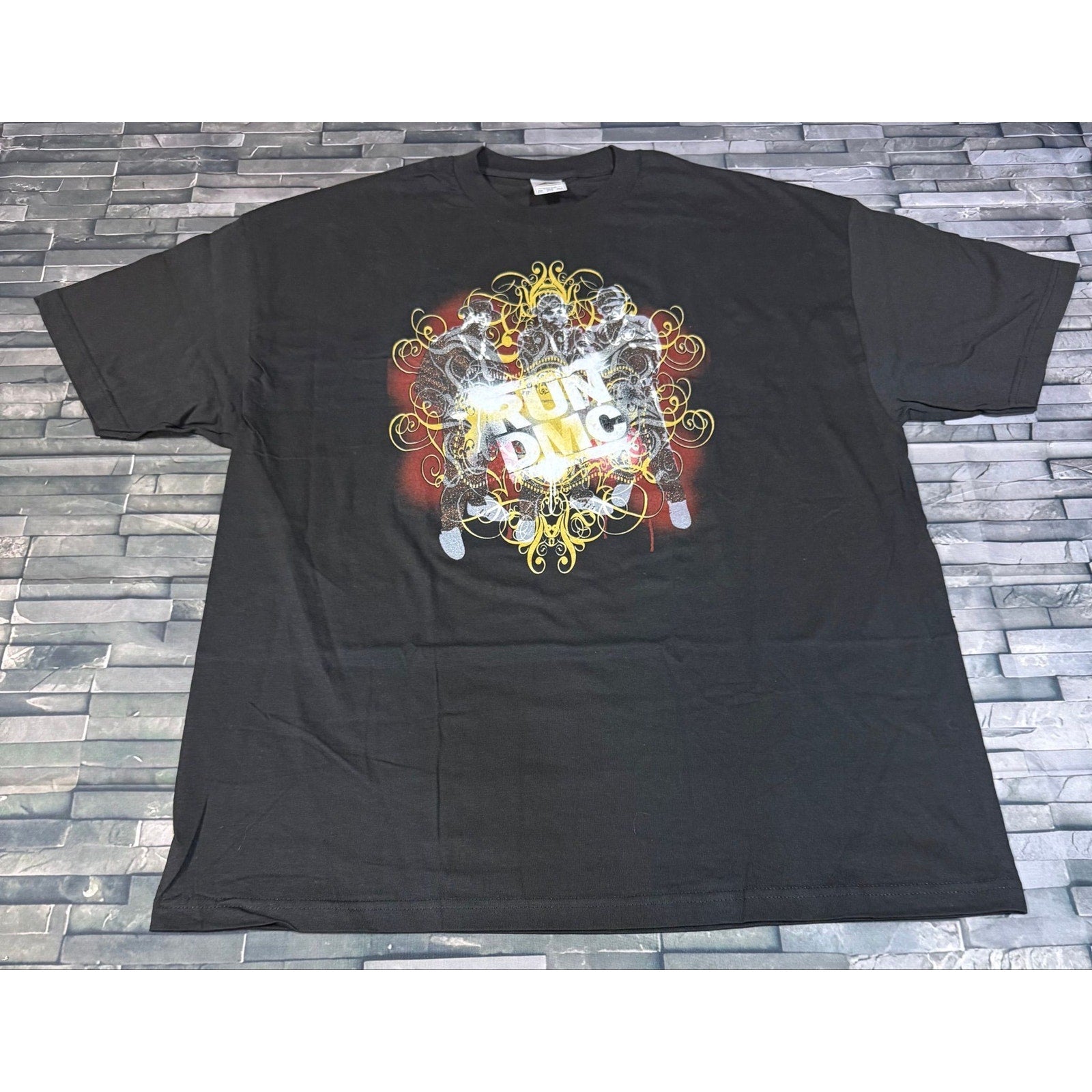Run DMC Graphic Black Tee - 2XL
