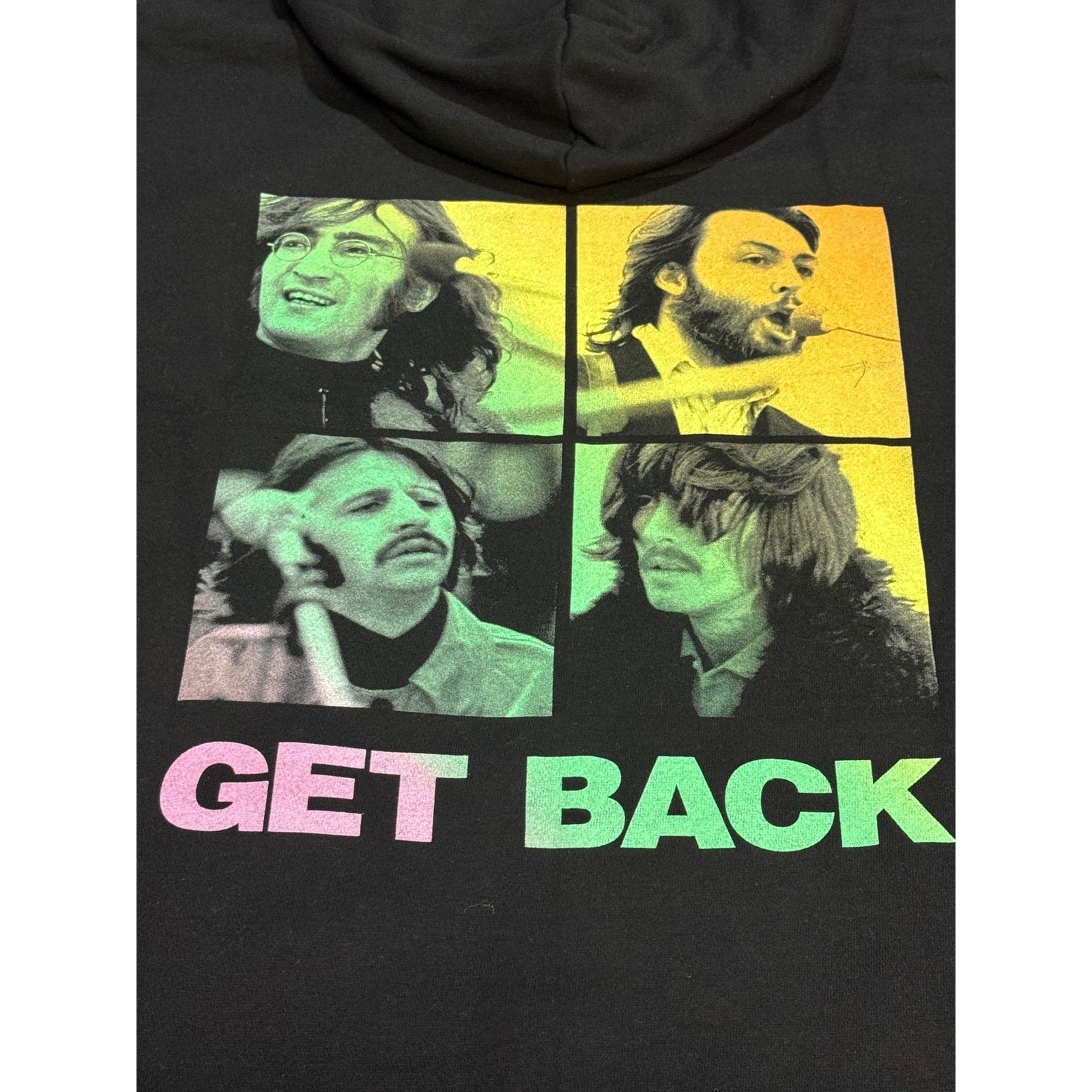 BEATLES HOODIE BLACK - L