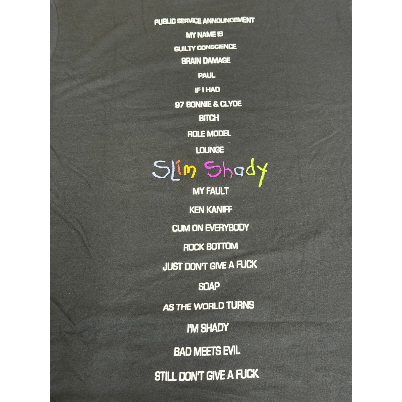 EMINEM RARE LP SHIRT - L
