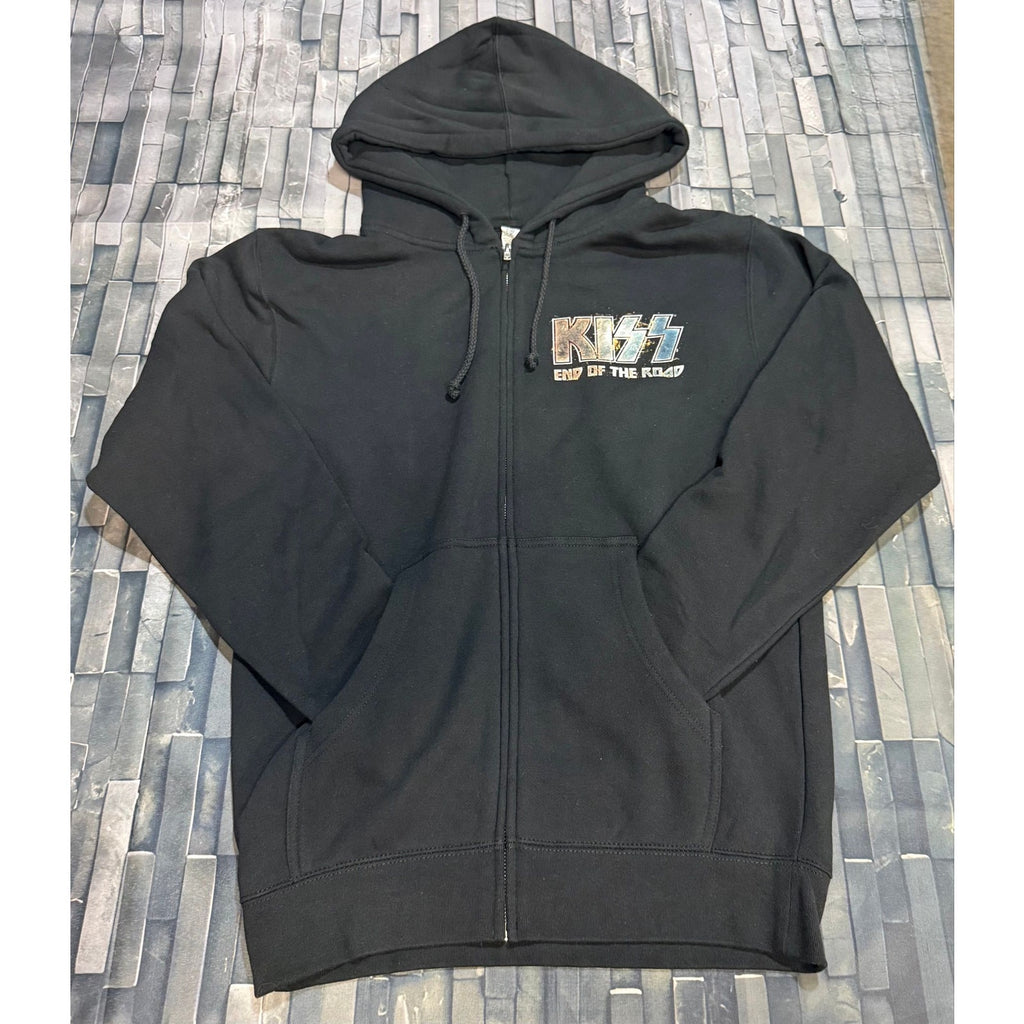 KISS ZIP UP HOODIE - XL