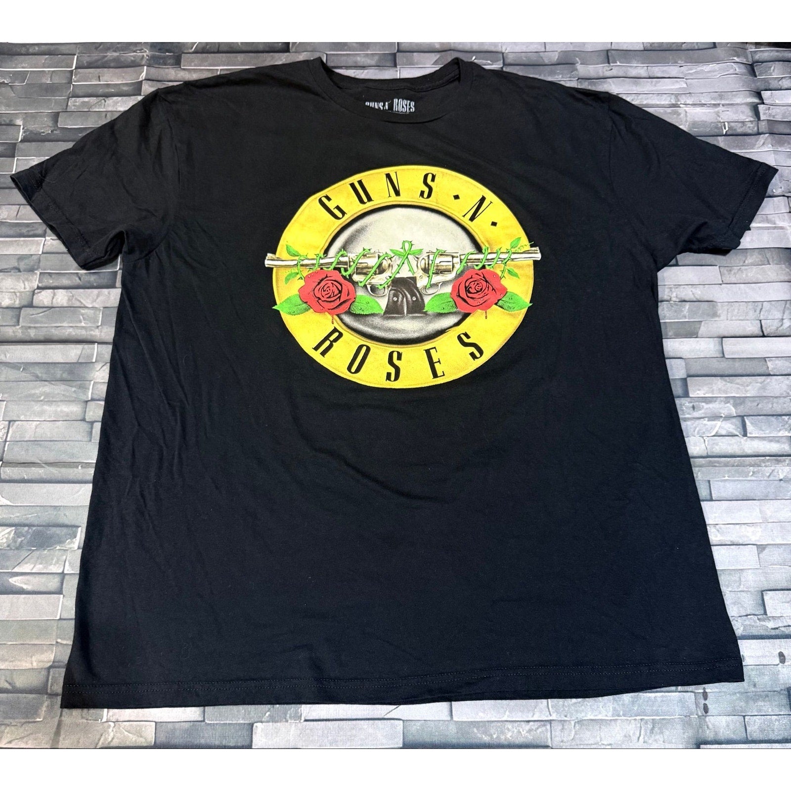 GUNS N ROSES BLACK - L