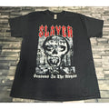 SLAYER BLACK & RED TEE - L