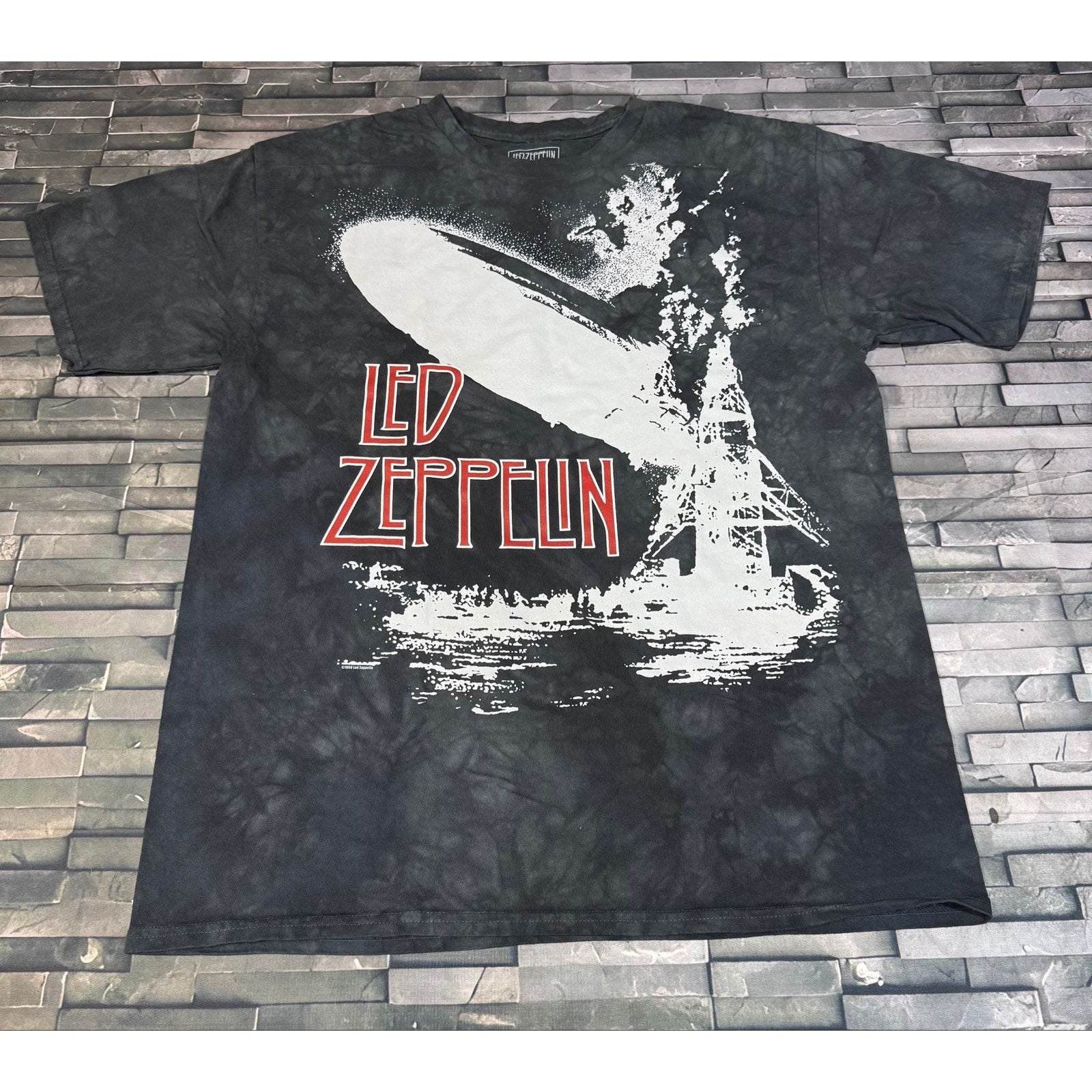 Led Zeppelin Liquid Blue - 2XL