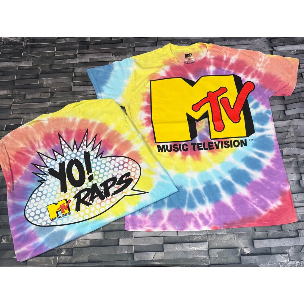 MTV OVERSIZED TIE DYE - S