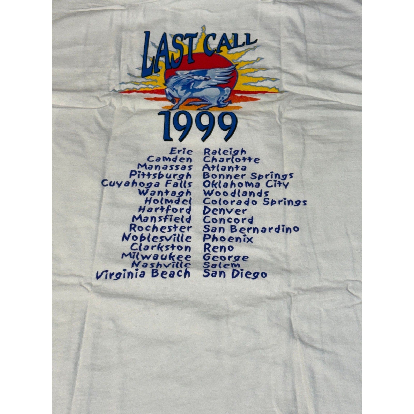 VINTAGE 1999 STEVE MILLER BAND TOUR TEE - L
