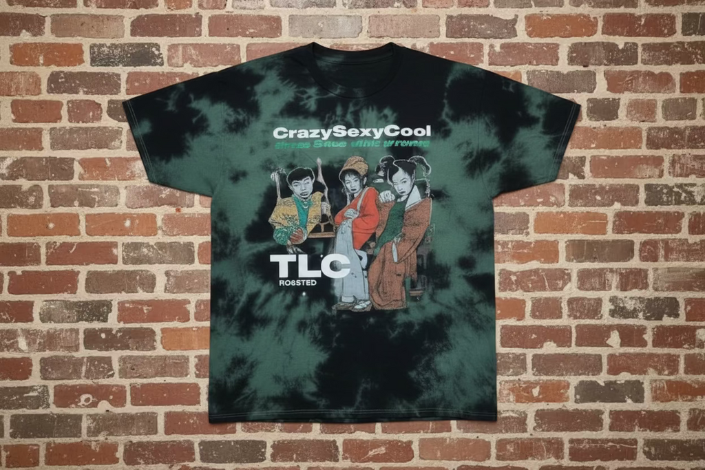 TLC Crazy Sexy Cool World Tour Tie Dye Poster Tee