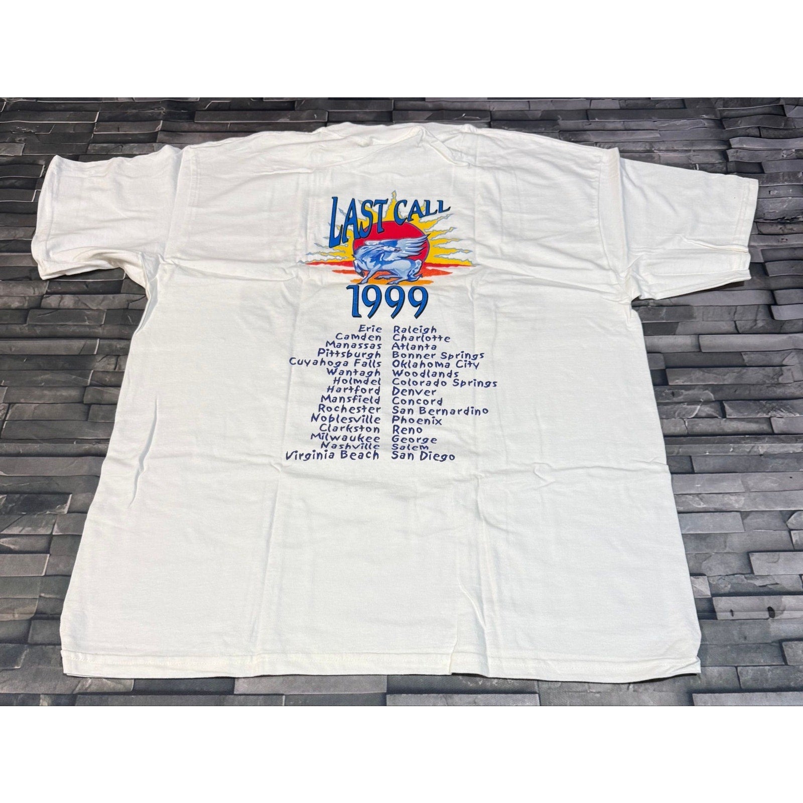 VINTAGE 1999 STEVE MILLER BAND TOUR TEE - XL