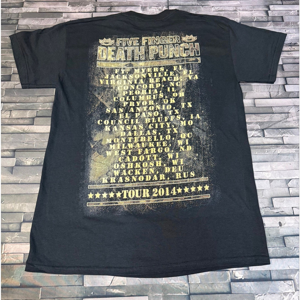 Five finger Death Punch 2014 Tour tee - M