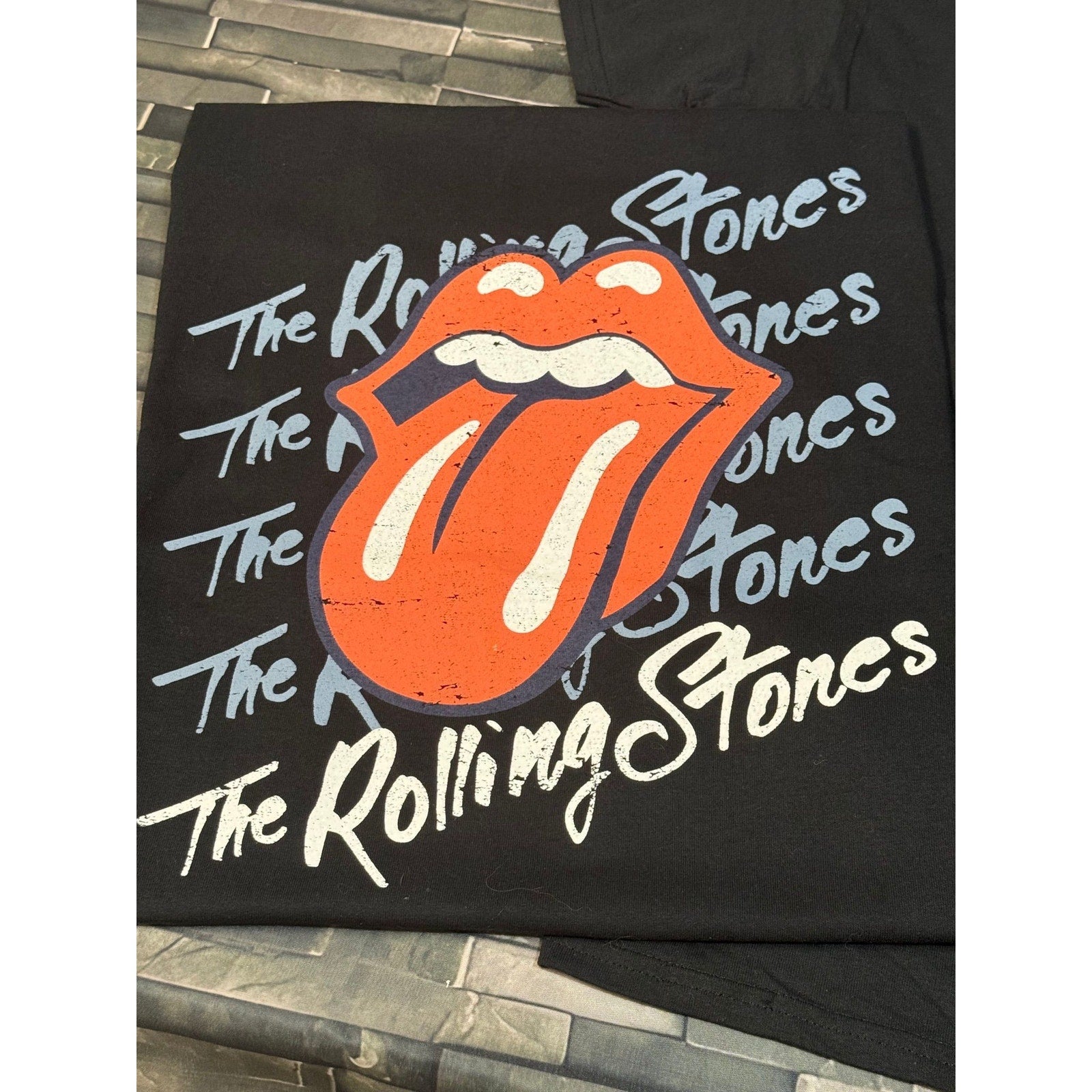 ROLLING STONES BLACK TOUR TEE - XL