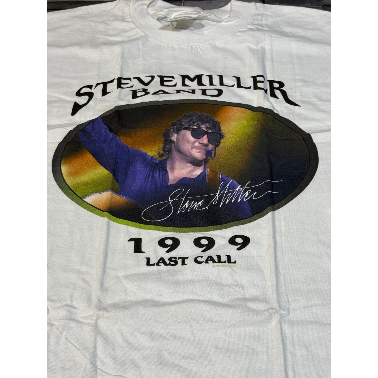VINTAGE 1999 STEVE MILLER BAND TOUR TEE - XL