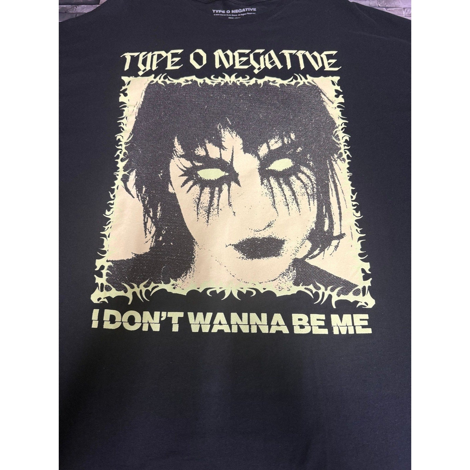 TYPE O NEGATIVE - glow in the dark TEE